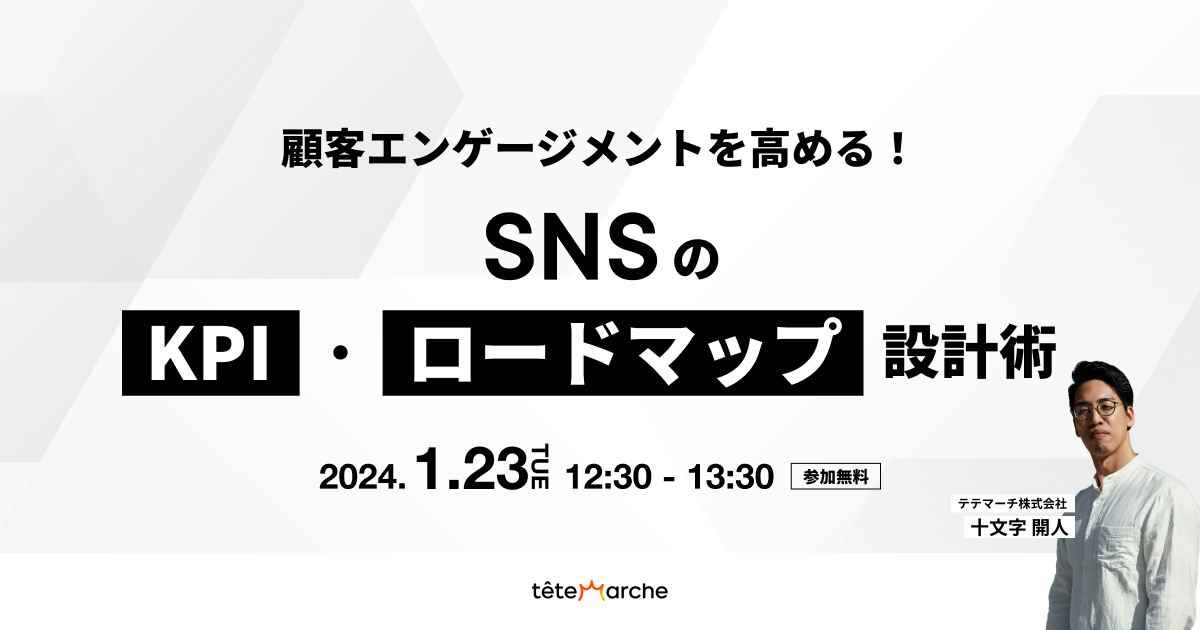 顧客エンゲージメントを高める！SNSのKPI・ロードマップ設計術